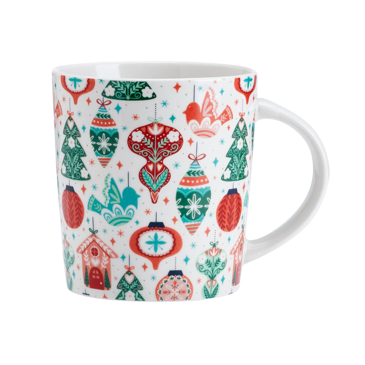 Pfaltzgraff Holiday 18oz Ornaments Themed Mug