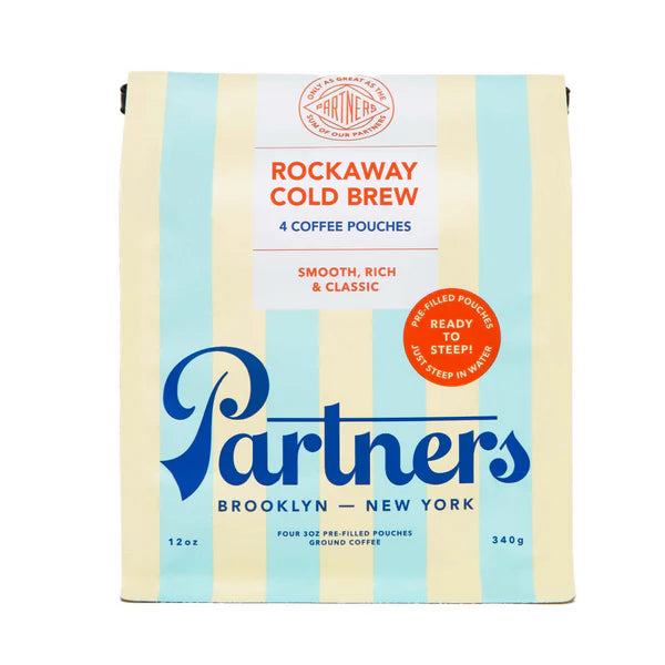 Partners Cold Brew Coffee – in Convenient Brew Pouches!